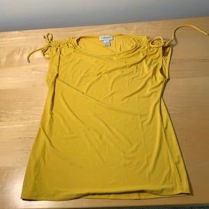 Carmen Marc Valvo Sleeveless Summer Shirt